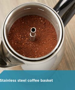 Farberware 12-Cup Electric Percolator Coffee Pot, Premium Stainless Steel, FCP412 12 Cup 24 91a3 qKvS0L