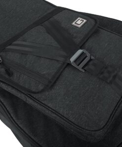 Gator Cases Transit Series Acoustic Guitar Gig Bag; Charcoal Black Exterior (GT-ACOUSTIC-BLK) 30 91a7ZbMQxlL