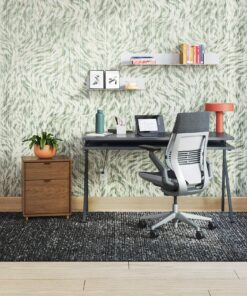 Alternative view of Steelcase Gesture Office Chair - Ergonomic Work Chair with Wheels for Carpet - Comfortable Office Chair - Intuitive-to-Adjust Chairs for Desk - 360-Degree Arms - Graphite Gray Fabric