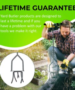 Yard Butler Twist Tiller garden cultivator & hand tiller heavy duty garden claw hand tool - ITNT-4 22 91aDDLH3piL