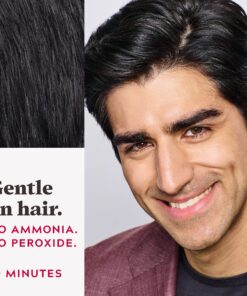 Just For Men Easy Comb-In Color Mens Hair Dye, Easy No Mix Application with Comb Applicator - Real Black, A-55, Pack of 1 Real Black A-55 1 Count (Pack of 1) 11 91aHIWxxVTS