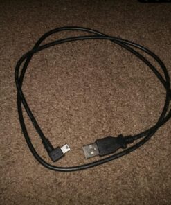 StarTech.com 3 ft. (0.9 m) Right Angle USB to Mini USB Cable - USB 2.0 A to Right Angle Mini B - Black - Mini USB Cable (USB2HABM3RA) 3 ft / 1m 10 91aIM7RmLxL