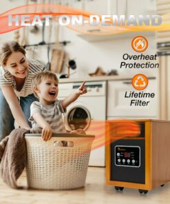 Dr Infrared Heater Portable Space Heater, 1500-Watt, Cherry 23 91aXgYqSEUL