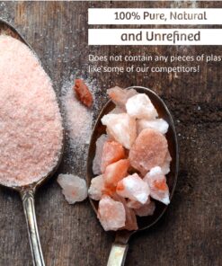 The Spice Lab Himalayan Salt - Fine 2 Lb Bag - Pink Himalayan Salt is Nutrient and Mineral Dense for Health - Gourmet Pure Crystal - Kosher & Natural Certified 2 Pound (Pack of 1) 26 91adPogyJtL 5