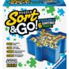 Ravensburger Sort and Go Jigsaw Puzzle Accessory - Sturdy and Easy to Use Plastic Puzzle Shaped Sorting Trays to Organize Puzzles Up to 1000 Pieces, Blue 27 91admWpLYgL