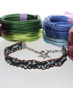 The Beadsmith Petite Aluminum Wire – 18 Gauge – 39 feet – Silver Color – Bendable Craft Wire Used to Jewelry Making, Wire Wrapping, Sculpting, Floral, Modeling and Other DIY Arts & Crafts 13 91ae6IaUXL