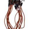 Kotap MABC-48 All- Purpose Adjustable Bungee Cords with Hooks, 48-Inch, Orange/Black, 10 Count 48 Inch