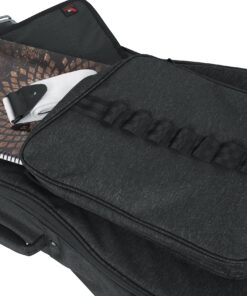 Gator Cases Transit Series Acoustic Guitar Gig Bag; Charcoal Black Exterior (GT-ACOUSTIC-BLK) 31 91aen6PWA2L