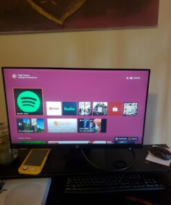 HP VH240a 23.8-Inch Full HD 1080p IPS LED Monitor with Built-In Speakers and VESA Mounting, Rotating Portrait & Landscape, Tilt, and HDMI & VGA Ports (1KL30AA) - Black 49 91angAfY0L