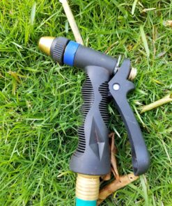 VIKING High Pressure Adjustable Hose Nozzle with Brass Tip for Garden Watering and Car Washing Brass Tip Hand Control 28 91anhgETCZL