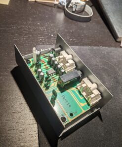 Pyle Phono Turntable Preamp - Mini Electronic Audio Stereo Phonograph Preamplifier with RCA Input, RCA Output & Low Noise Operation Powered by 12 Volt DC Adapter (PP444),Gray Basic model 42 91aqRdv5qUL 1