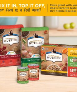 Rachael Ray Nutrish Premium Natural Dry Dog Food, Real Chicken & Veggies Recipe, 28 Pounds (Packaging May Vary) Dry Food 28 Pound (Pack of 1) 32 91aqySsY4mL 2