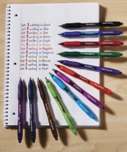 Paper Mate 1960662 Profile Retractable Ballpoint Pens, Assorted Colors, 8-Count 17 91asdkaRbEL 3