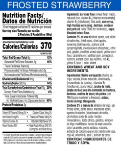 Kellogg's Pop-Tarts Frosted Strawberry Toaster Pastries, Fun Breakfast for Kids, Family Pack, (32 Toaster Pastries), 54.1 oz 1.68 Pound (Pack of 2) 22 91atuUil5eL