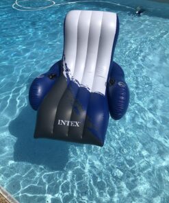 Intex Floating Recliner Inflatable Lounge, 71in X 53in, Multicolor 1 Pack 25 91avNfIegPL