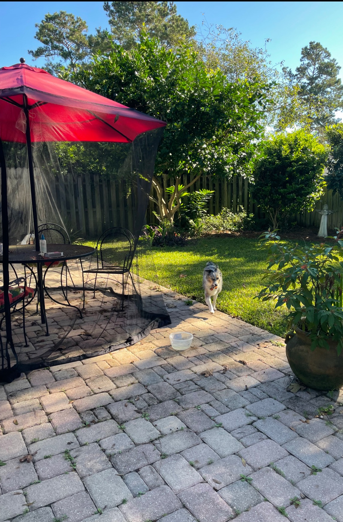 Best Choice Products 9ft Adjustable Mosquito Net for Umbrellas 7.5-11ft, Bug Screen Patio Umbrella Accessory for Outdoor Market Offset Cantilever w/Polyester Mesh Net, Zipper Door, Fillable Base 9 Best Choice Products 9ft Adjustable Mosquito Net for Umbrellas 7.5-11ft, Bug Screen Patio Umbrella Accessory for Outdoor Market Offset Cantilever w/Polyester Mesh Net, Zipper Door, Fillable Base - Image 9