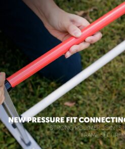 Triumph Premium Ladder Toss Outdoor Game Set with 6 Soft Bola Balls, Travel Carrying Case and Score Trackers - Choose Between Classic and All Pro Series All Pro Steel 27 91b25Ofd8WL