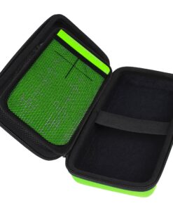 Guerrilla Hard Travel Case for TI-83 Plus, TI-84 Plus, TI-84 Plus Color Edition, TI-89 Titanium, TI-Nspire CX&CX CAS,HP50G Graphing Calculators + Guerrilla's Essential Calculator Accessory Kit, Green 10 91b66PsfW7L