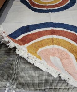 The Original Gorilla Grip Extra Strong Rug Pad Gripper, 5x7 FT, Grips Keep Area Rugs in Place, Thick Slip and Skid Resistant Pads for Hard Floors Under Carpet Mat Cushion and Hardwood Floor Protection 5' x 7' 34 91b6UIe9BKL