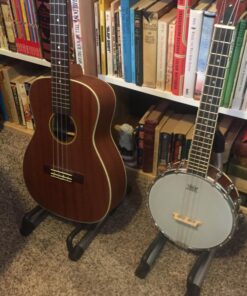 Donner Guitar Stand Acoustic,Folding Metal Electric Stands & Hangers,Bass Classical Travel Guitar Stand adjust for 30" 40" Mandolin, Bass, Banjo, Ukulele (Gray) - DS-1 Gray 49 91bChC1wJ6L