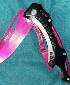 MTECH USA MT-A705 Series – Spring Assisted Folding Knife, Pocket Clip, Tactical, EDC, Self Defense Purple 4.5-inch closed 50 91bJEIPYuyL