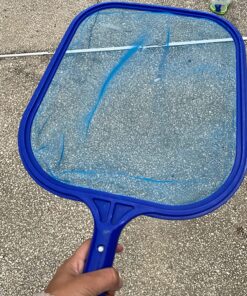 Leaf Skimmer Net Swinging Pool Skimmer Above Ground Pool Maintenance - Fine Mesh Net - for Cleaning Surface of Swimming Pools, Hot Tubs, Spas and Fountains 29 91bMDY1weuL