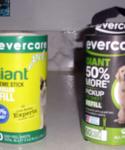 Evercare Giant PET Hair Roller REFILL - 6 Pack 14 91bR thc1L