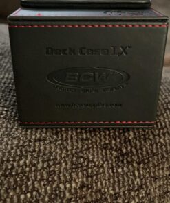 BCW Deck Case LX Premium Leatherette, Black 13 91bVc9j8rIL