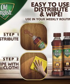 Old English 75144 Scratch Cover For Dark Woods, 8oz Bottle, Wood Polish 48 91bZLo2SDnL