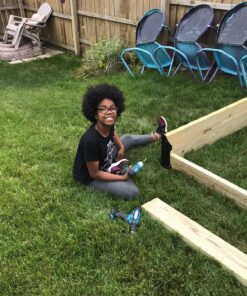 Panacea 89584 Raised Garden Bed Corner Brackets Plant-Container-Accessories, Black 43 91ba9mvv4BL