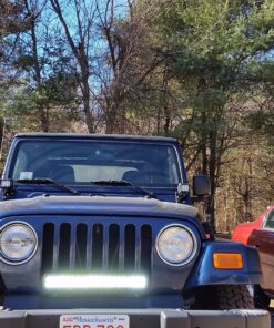 Senlips 126W 20 inch Spot&Flood Combo Off Road Bar Fog Lights Waterproof Bar Led Driving Vehicle Lamp for Trucks ATV UTV Boat 38 91bd4BBBzhL