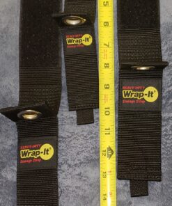 Heavy-Duty Wrap-It Storage Straps (Assorted 6 Pack) - Extension Cord Holder, Stocking Stuffers for Men, RV Accessories, Workshop and Garage Organizers and Storage Assorted 6-Pack Black 43 91beaFxV1sL