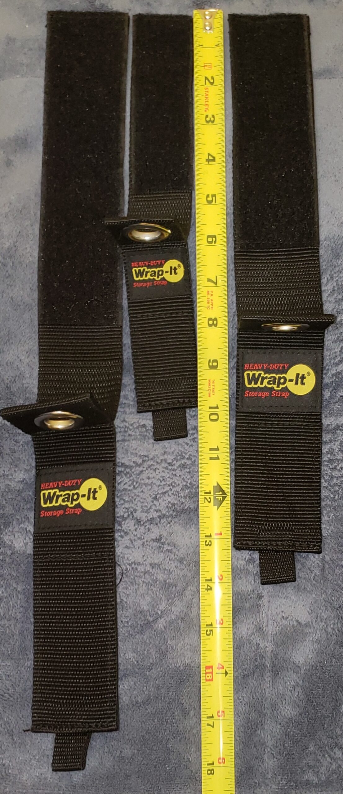 Heavy-Duty Wrap-It Storage Straps (Assorted 6 Pack) - Extension Cord Holder, Stocking Stuffers for Men, RV Accessories, Workshop and Garage Organizers and Storage Assorted 6-Pack Black 12 Heavy-Duty Wrap-It Storage Straps (Assorted 6 Pack) - Extension Cord Holder, Stocking Stuffers for Men, RV Accessories, Workshop and Garage Organizers and Storage Assorted 6-Pack Black - Image 12