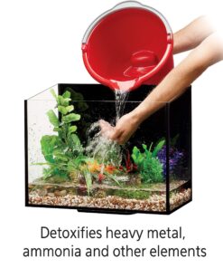 Aqueon Aquarium Fish Tank Betta Bowl Plus Water Conditioner, 4 Ounce 4 Ounces 14 91bflssT4eL