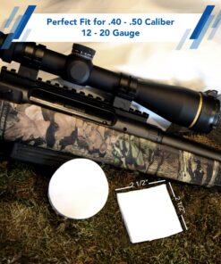 1000PCS Gun Cleaning Patches - Square Gun Cleaning Cloth, Lint-Free Gun Cloth, Absorbent Gun Wipes, Fits Caliber - Gun Cleaning Supplies, Gun Patches for Cleaning Guns 2) 1 1/8" Square 11 91bhd3LF L