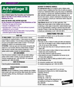 Alternative view of Advantage II Large Cat Vet-Recommended Flea Treatment & Prevention | Cats Over 9 lbs. | 2-Month Supply 2 Pack Large Cat only