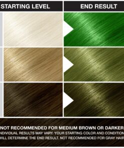 Punky Spring Green Semi Permanent Conditioning Hair Color, 3.5oz 3.5 Fl Oz (Pack of 1) 25 91bmfdxO81L