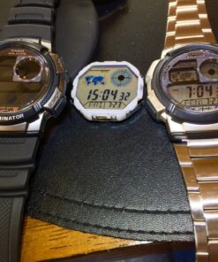 Casio Men's AE1000WD-1AVCF Silver-Tone Digital Watch 37 91bn799ZYxL