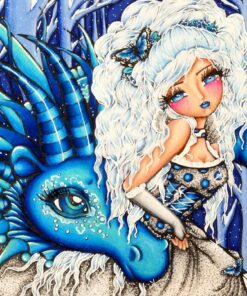 Mermaids, Fairies, & Other Girls of Whimsy Coloring Book: 50 Fan Favs 86 91bppEBWutL