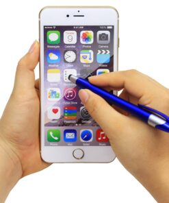 Alternative view of SKOLOO Stylus Pens for Touch Screens,Pack of 14, 2-in-1 Click Ball Pen, Ballpoint Pen and Slim Stylus for Universal Tablet Smartphone, Multi-Colored