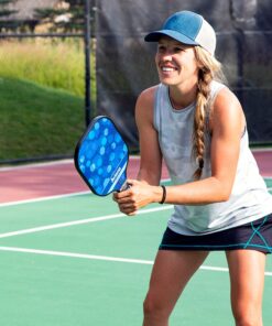 Pro Aviana Pickleball Paddle Set of 2 Durable Graphite Surface USAPA Approved Honeycomb Core Paddles with 4 Outdoor Balls 24 91c4nD2h9PL