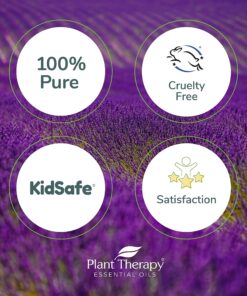 Plant Therapy Organic Lavender Essential Oil 100% Pure, USDA Certified Organic, Undiluted, Natural Aromatherapy for Diffusion & Topical Use, For Skin, Hair, Relaxation, Premium Therapeutic Grade 30 mL 1 Fl Oz (Pack of 1) 16 91c7yQ1xLbL