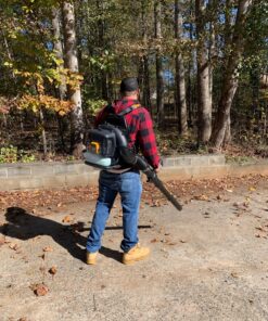 Poulan Pro PR48BT, 48cc 2-Cycle Gas 475 CFM 200 MPH Backpack Leaf Blower 39 91cDYzSxczL