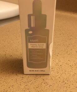 DearKlairs Freshly Juiced Vitamin Drop, 5% Hypoallergenic pure vitamin C serum, 1.18oz | ascorbic acid vitamin c serum, antioxidant serum for face, korean skincare 42 91cETaY6MJL