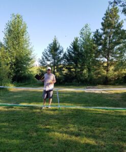 3.0 Portable Pickleball Net System (Set Includes Metal Frame and Net in Carry Bag) | Durable and Easy to Assemble 21 91cH3IUX6AL