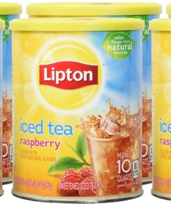 Lipton Iced Tea Mix, Raspberry, Makes 10 Quarts (Pack of 6) 15 91cHIwNxWTL