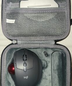 co2CREA Hard Case Replacement for Logitech MX Ergo Logitech MX Ergo Plus Wireless Trackball Mouse and Accessories Case for MX Ergo Plus & Accessories 28 91cJGl3At0L