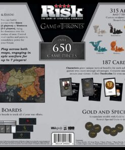 USAOPOLY Risk Themed Game of Thrones Strategy Board Game |for Game of Thrones Fans | Official Merchandise | Based on The TV Show on HBO 48 91cO3ewvZL