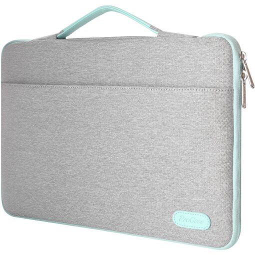 ProCase Laptop Sleeve Case Protective Bag 12 - 12.9 Inch LightGrey