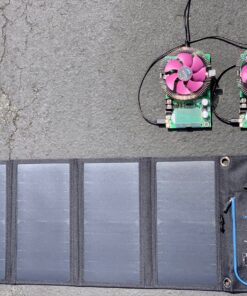 Solar Panels Charger with Digital Ammeter, BigBlue 28W SunPower Camping Solar Panel, Dual USB(5V/4A Overall), IPX4 Waterproof, Compatible with iPhone 13/11/Xs/X/8/7, iPad, Samsung Galaxy, Google Pixel Blue 59 91cfKp4ISrL